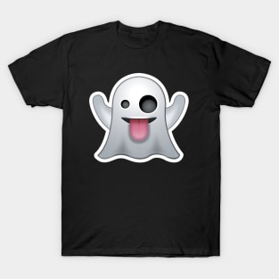 Ghost Emoji T Shirts for Sale TeePublic